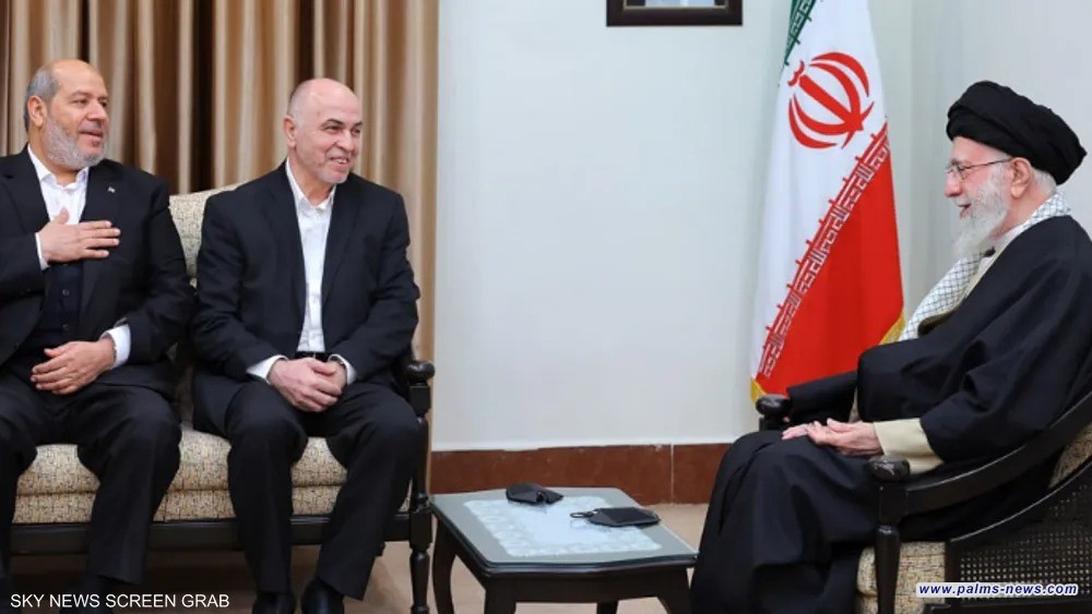 خامنئي يلتقي كبار قادة حماس في طهران